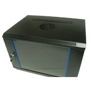 Hypernet WMNC66-6U-FLAT-AC Шафа комутаційна настінна 6U 600x600 розбірна